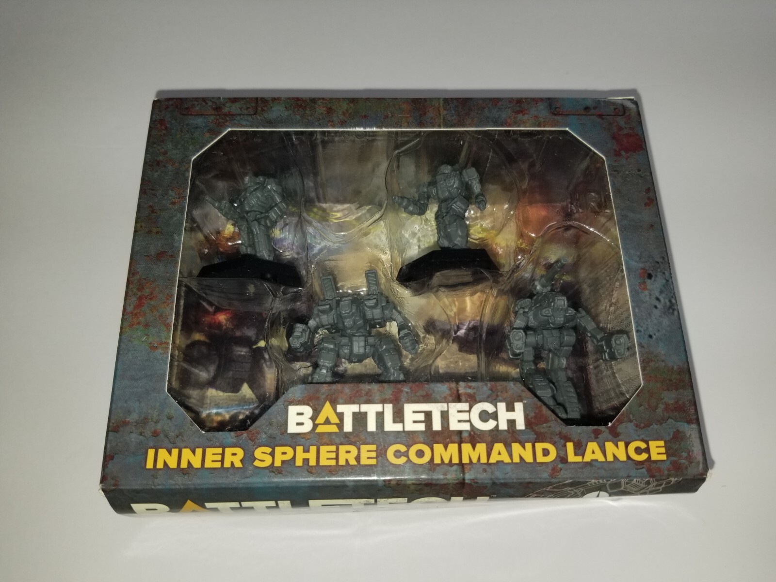 Battletech Inner Sphere Command Lance Catalyst 35721 Поврежденный ящик