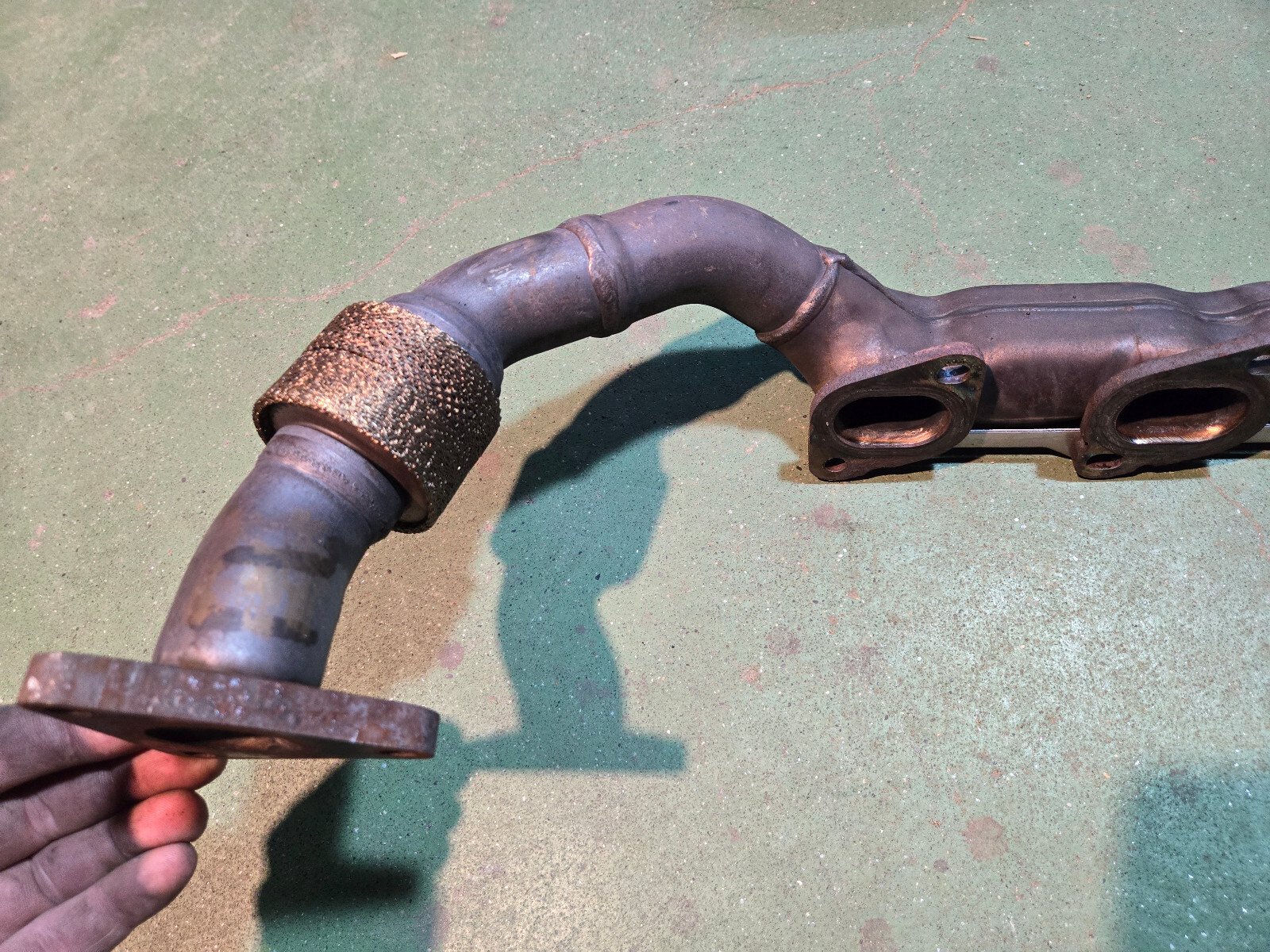 a6421400461 Right Side Exhaust Manifold for 07-17 Sprinter Van W906 3.0L - Picture 4 of 5