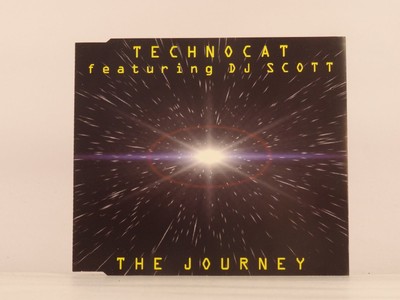 TECHNOCAT FT DJ SCOTT THE JOURNEY (L18) 5 Track CD Single Picture Sleeve STEPPIN