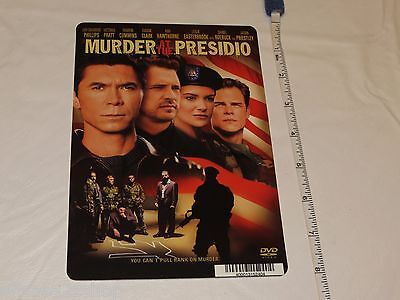 Murder at the Presidio RARE movie mini POSTER collector backer...