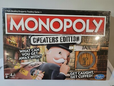 Monopoly Game: Cheaters Edition Hasbro Gaming Brand New Sealed!!!!