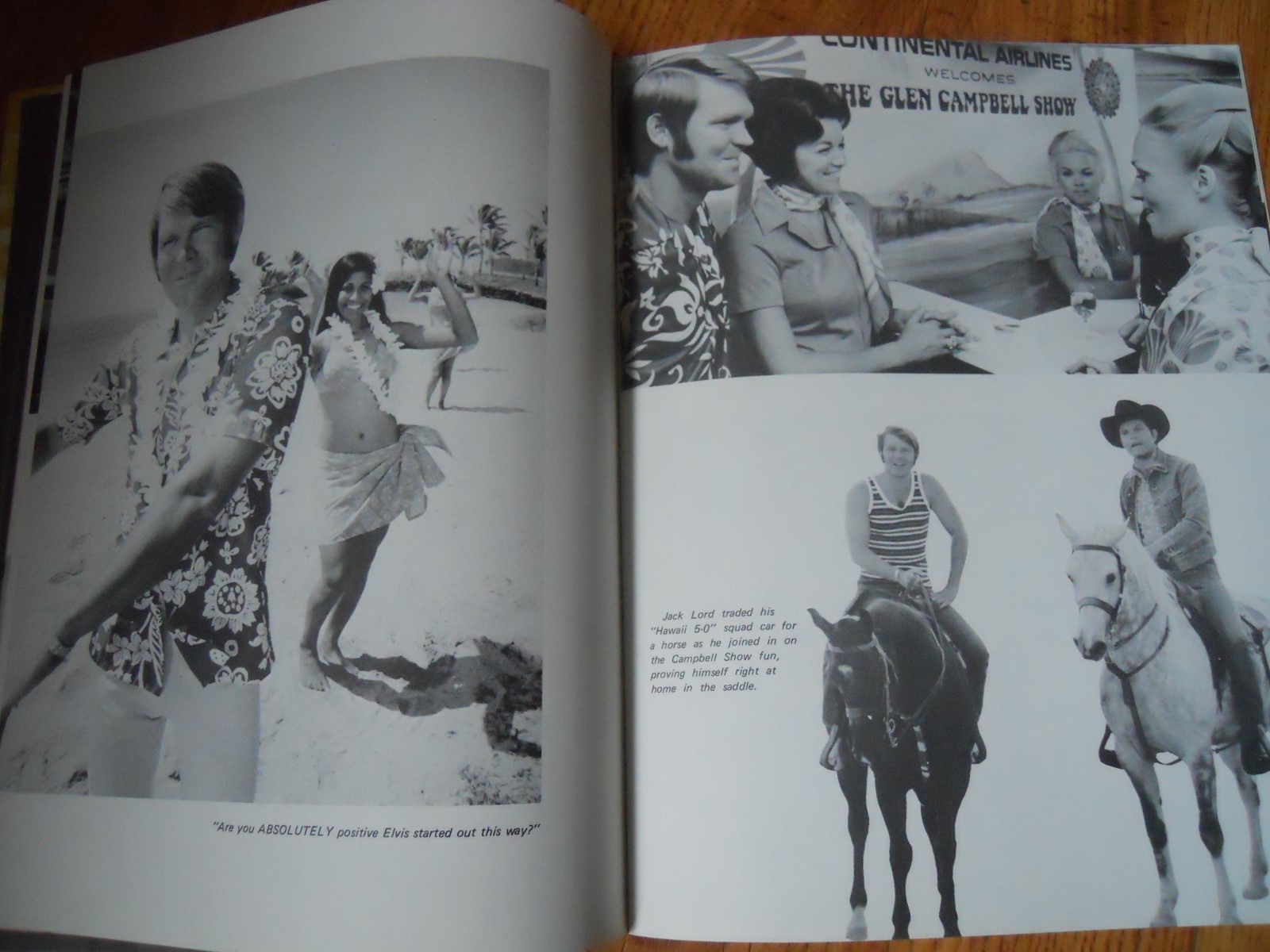 GLEN CAMPBELL    souvenir picture book   1972   SC