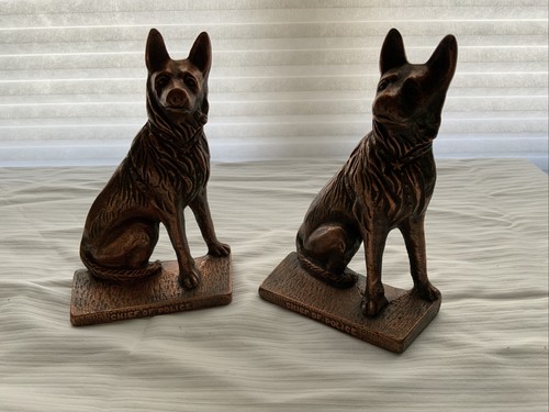 Pair of Vintage GSD’s Metal German Shepard ...