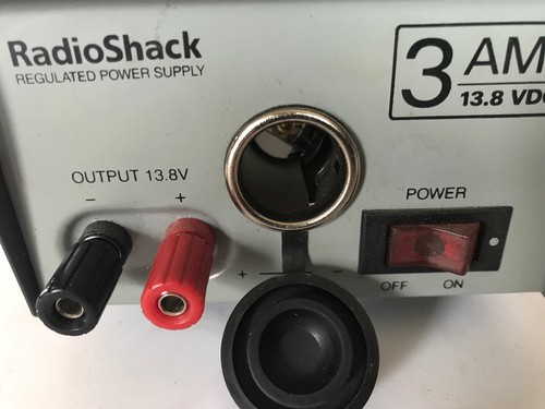 Radio Shack Regulated Power Supply 13.8 VDC, 3-Amp DC Model 22-504