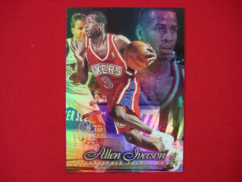 ALLEN IVERSON ROOKIE 1996-97 FLAIR SHOWCASE #3 ROW 1 RC | eBay