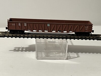 MICRO TRAINS 63010 GRAND TRUNK WESTERN GTW 50' GONDOLA NO LABEL MT COUPLERS N