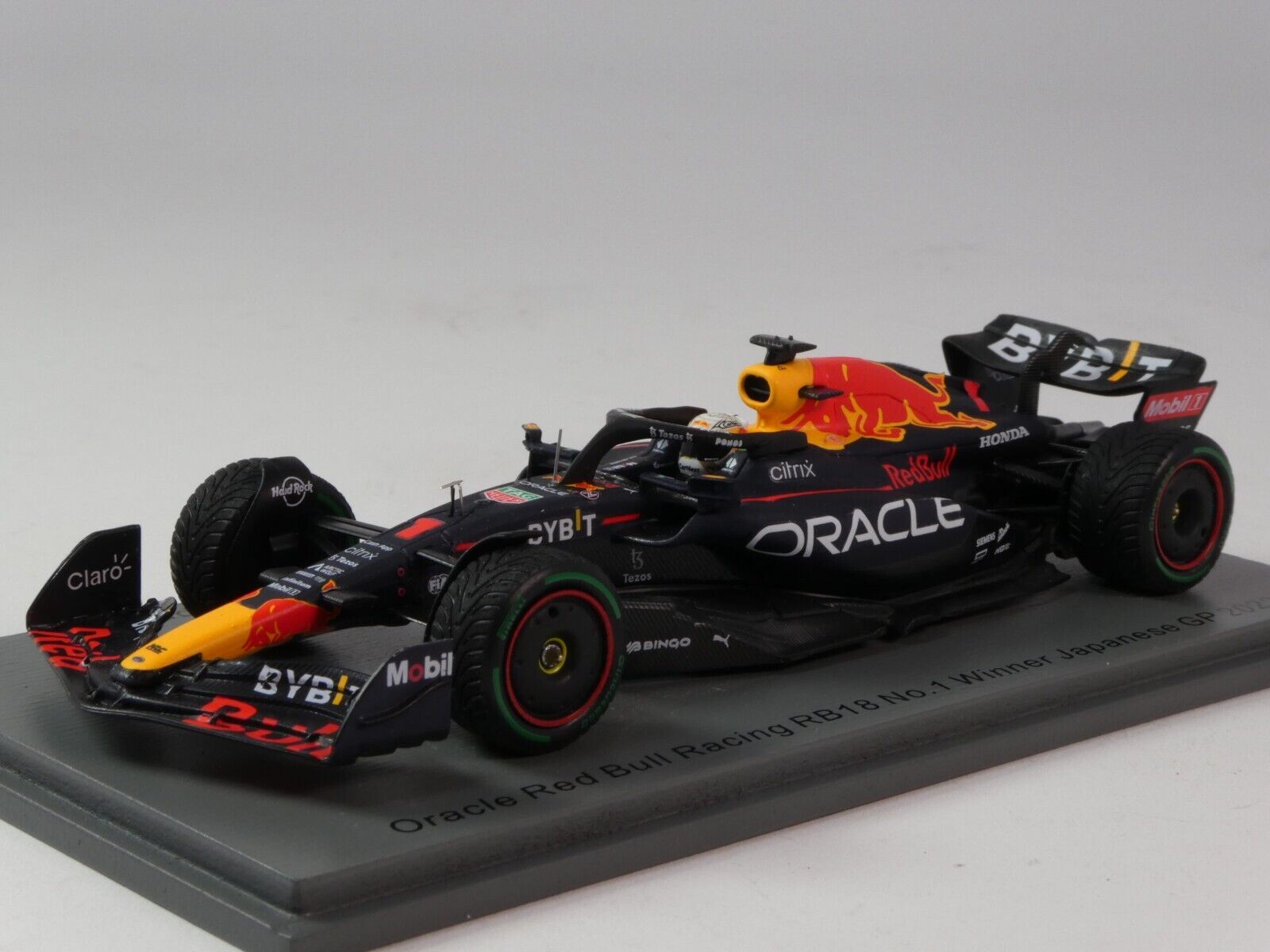 Spark Red Bull RB18 Verstappen World Champion 2022 Winner Spark Red Bull RB18 Verstappen World Champion 2022 Winner