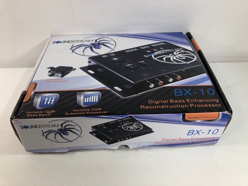 SOUNDSTREAM BX-10 Digital BASS Booster Epicenter BX10 Reconstruction Processor