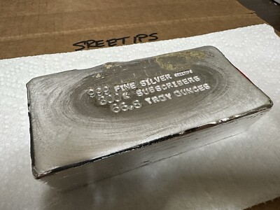 999 Fine Silver Bar 300k Subscribers