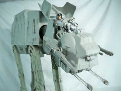 K22i00591 IMPERIAL AT-AT WALKER STAR WARS 1997 POTF 100% COMPLETE