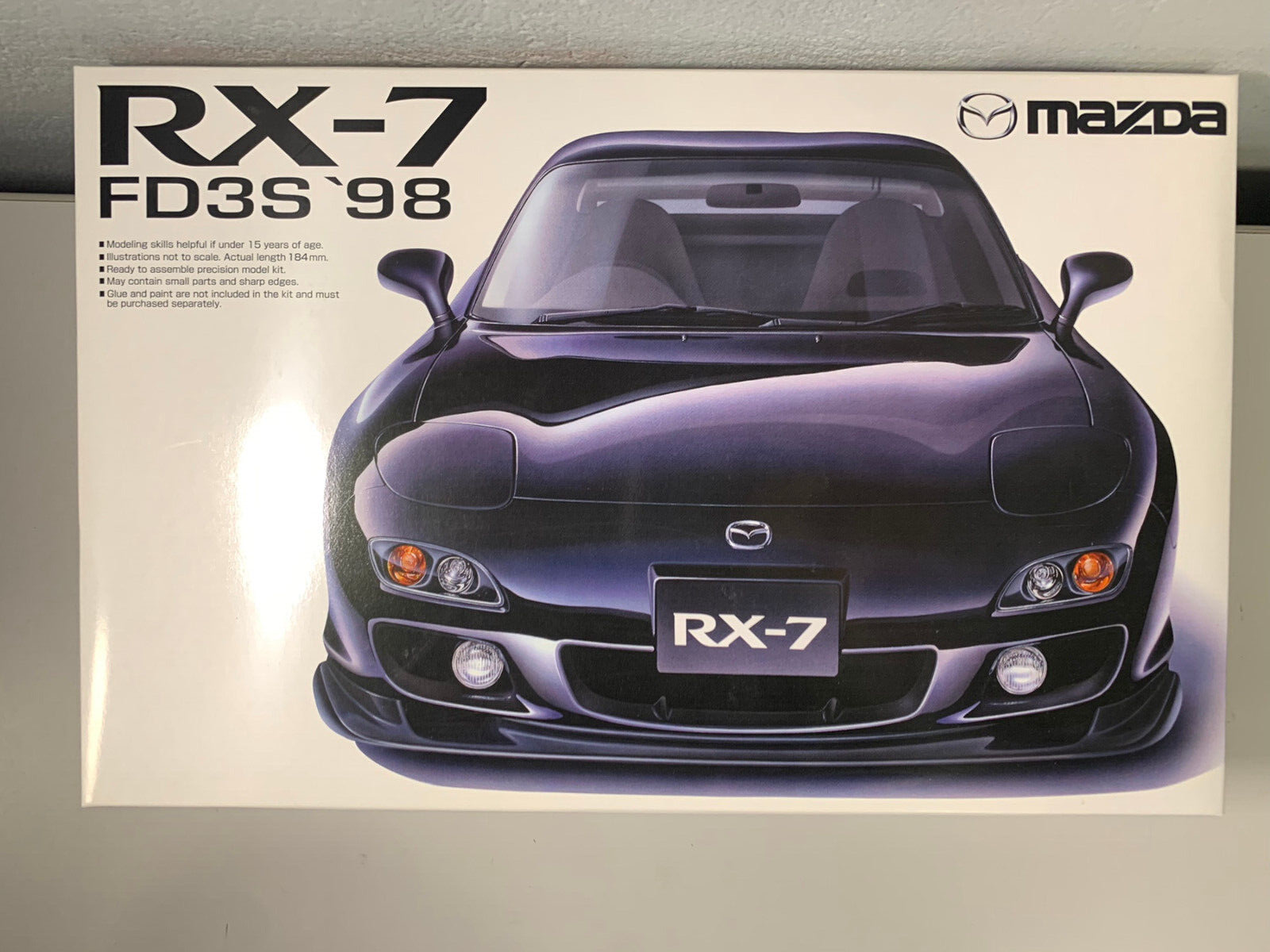 RARE AOSHIMA 1:24 MAZDA RX-7 (FD3S) 98' MODEL PLASTIC KIT