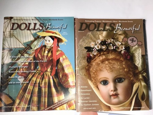 13 DOLLS BEAUTIFUL MAGAZINE 2009-2012 Artisan Guild Back Issues Patterns