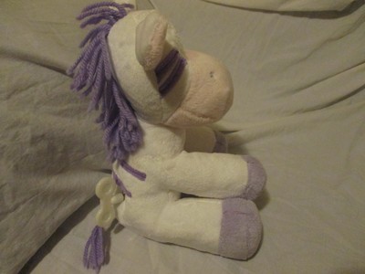 PLUSH MUSICAL GIRAFFE RUSS WIND UP LULLABYE & GOOD NIGHT HEAD MOVES