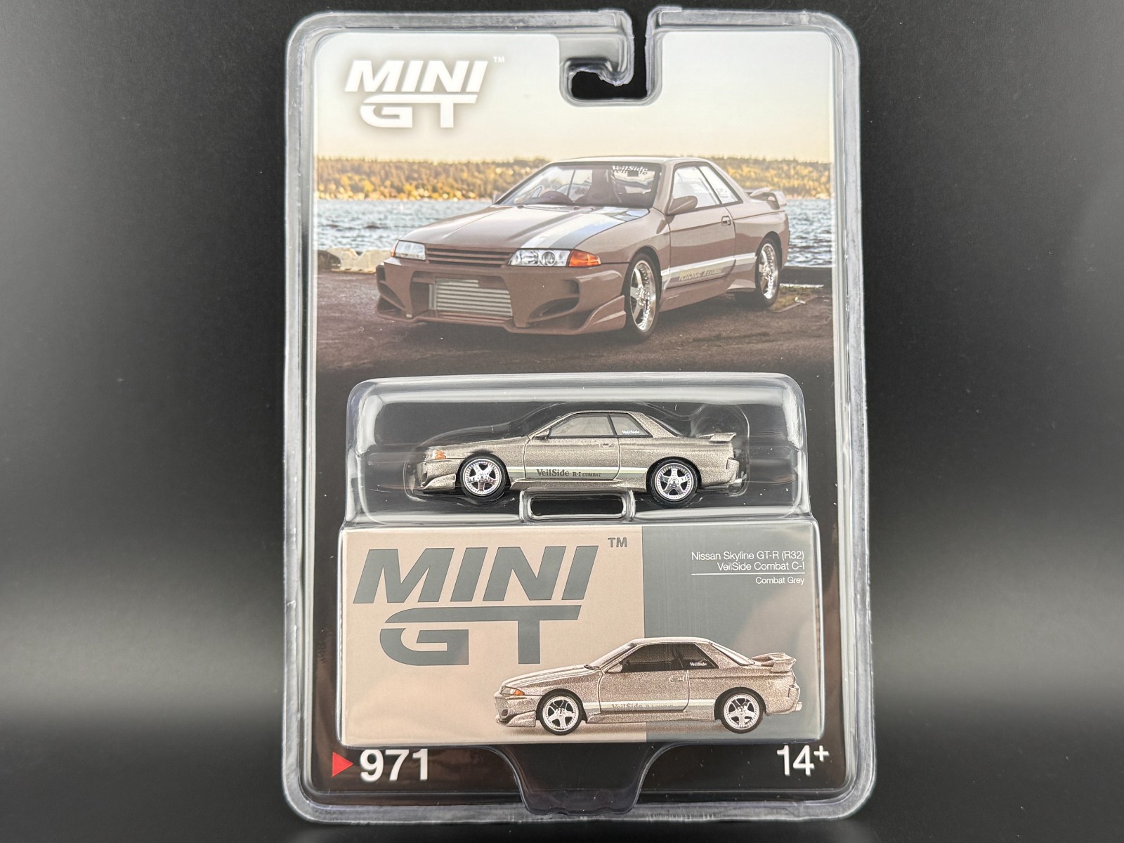 ミニカー MINIGT Nissan Skyline GT-R (R32)Veilside Mini GT Nissan GT-R (R32) Veilside Combat C-I Veilside