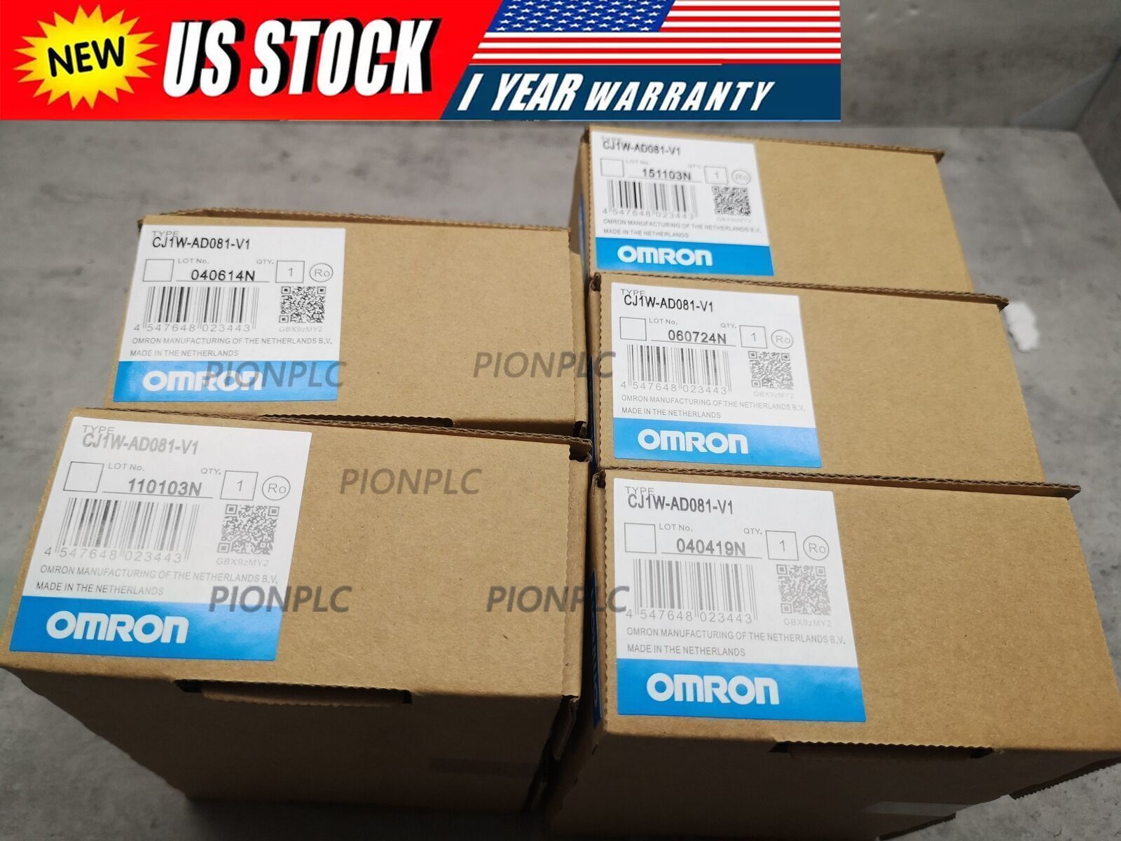 new in sealed box OMRON CJ1W-AD081-V1 Analog Input Units PLC new in sealed box OMRON CJ1W-AD081-V1 Analog Input Units PLC