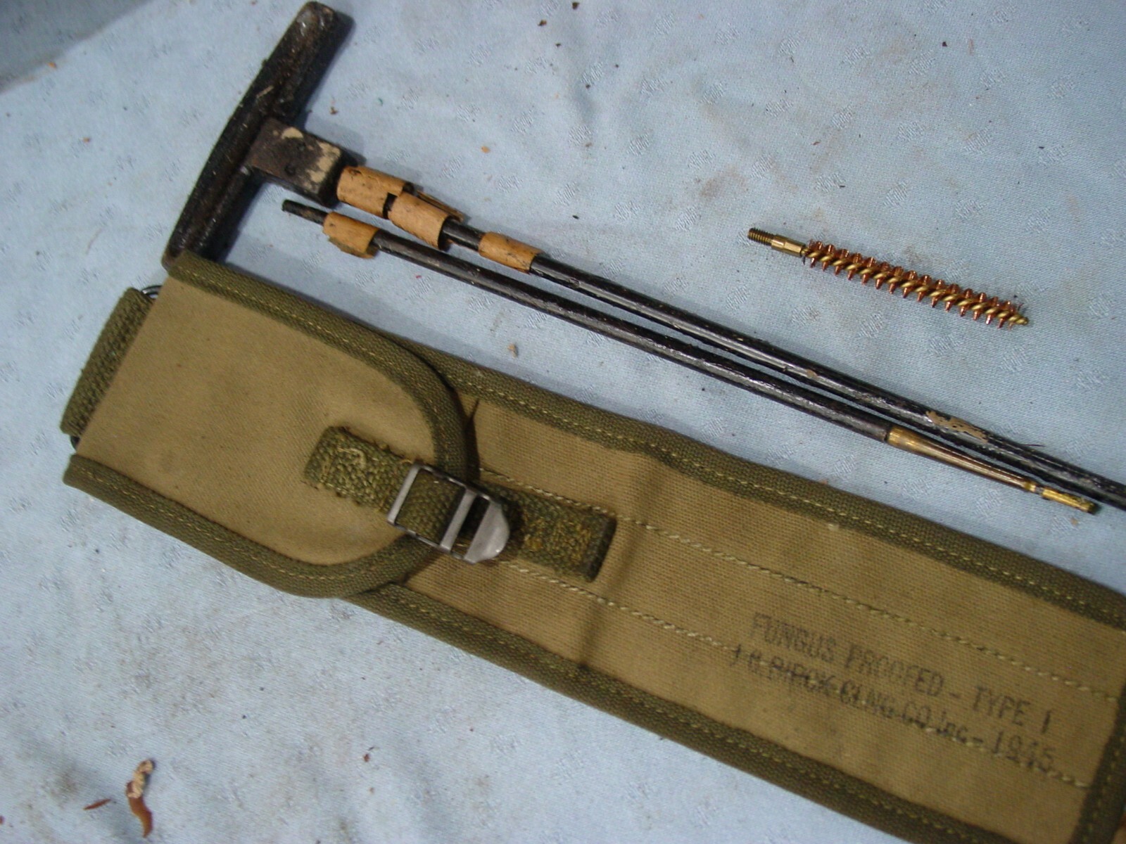 WWII M1 30 Cal Carbine Cleaning Rod w/ Case NOS 1944 Parts