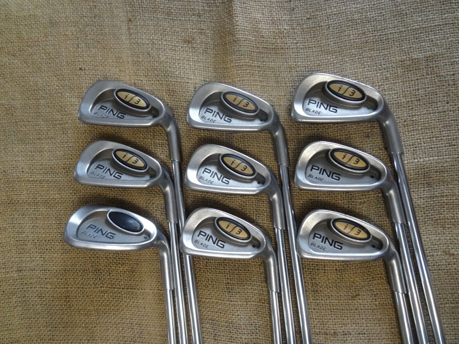 Ping i3 BLADE Black Dot #3,4,5,6,8 Single Iron Options ⛳ Steel⛳ YOU CHOOSE Ping i3 BLADE Black Dot #3,4,5,6,8 Single Iron Options ⛳ Steel⛳ YOU CHOOSE