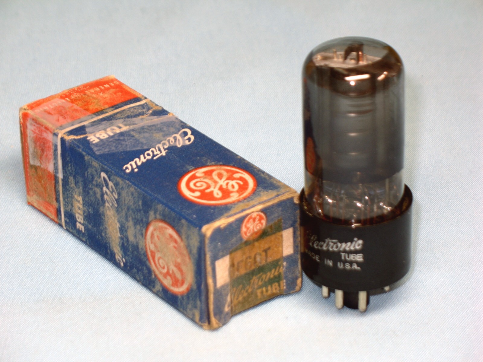 □□TEN 6F6GT/General Electric 6SL7GT/12SN7GT/SYLVANIA JAN-CHS