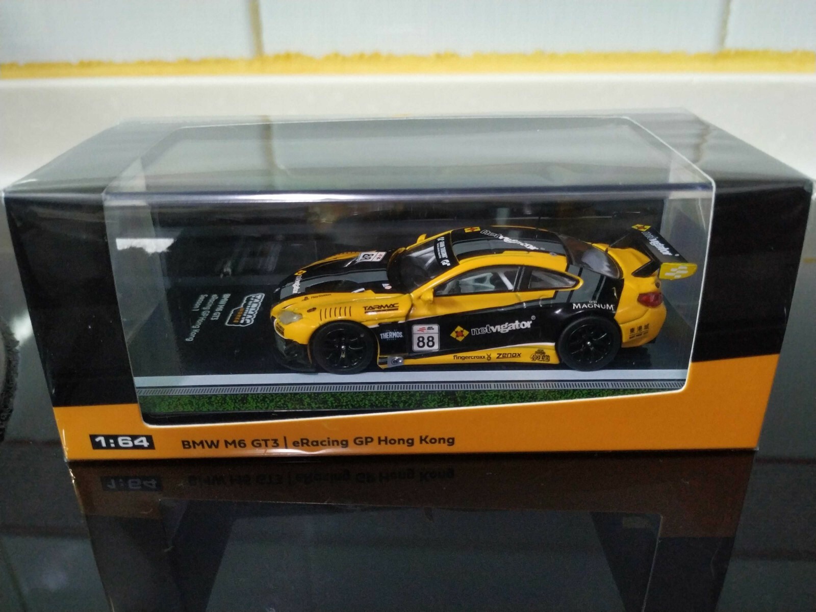 Tarmac BMW M6 GT3 eRacing GP Hong Kong 88 Netvigator | eBay