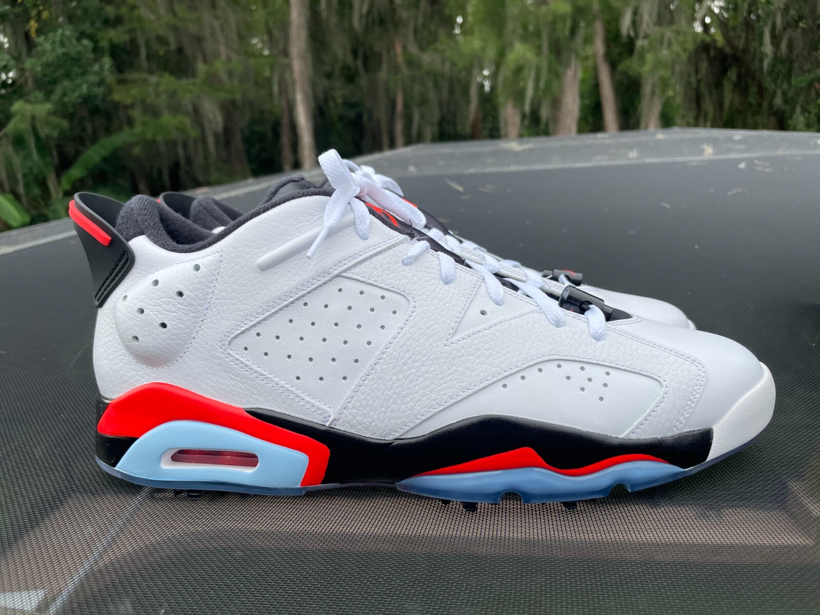 New Jordan 6 Retro Low Golf White Infrared Size 15 (DV1376 New Jordan 6 Retro Low Golf White Infrared Size 15 (DV1376