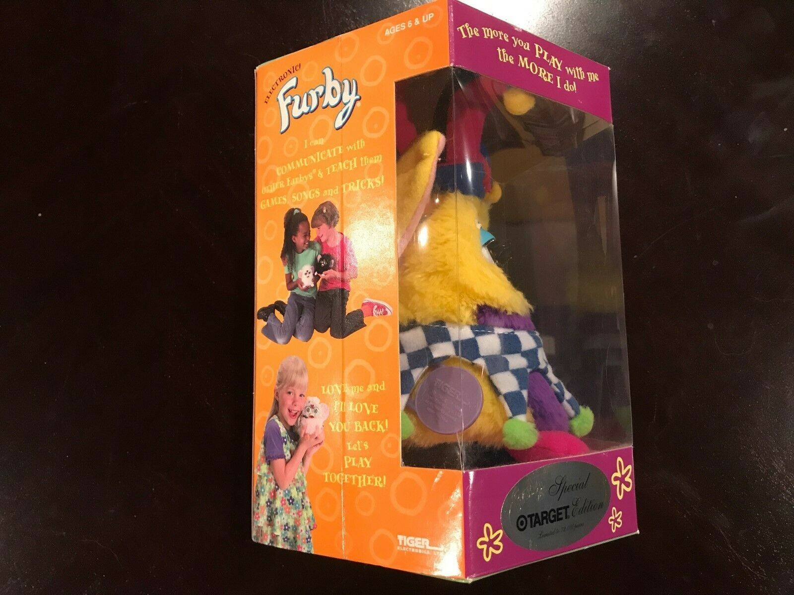 1999 Target Limited Edition Furby Jester - Sealed Box - FREE Shipping