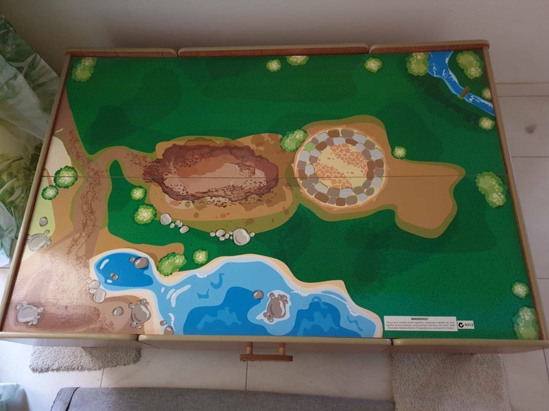 imaginarium mountain rock train set