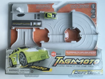 HEXBUG TAGAMOTO DRIFT TRACK CARS REACT TO THE TRACK
