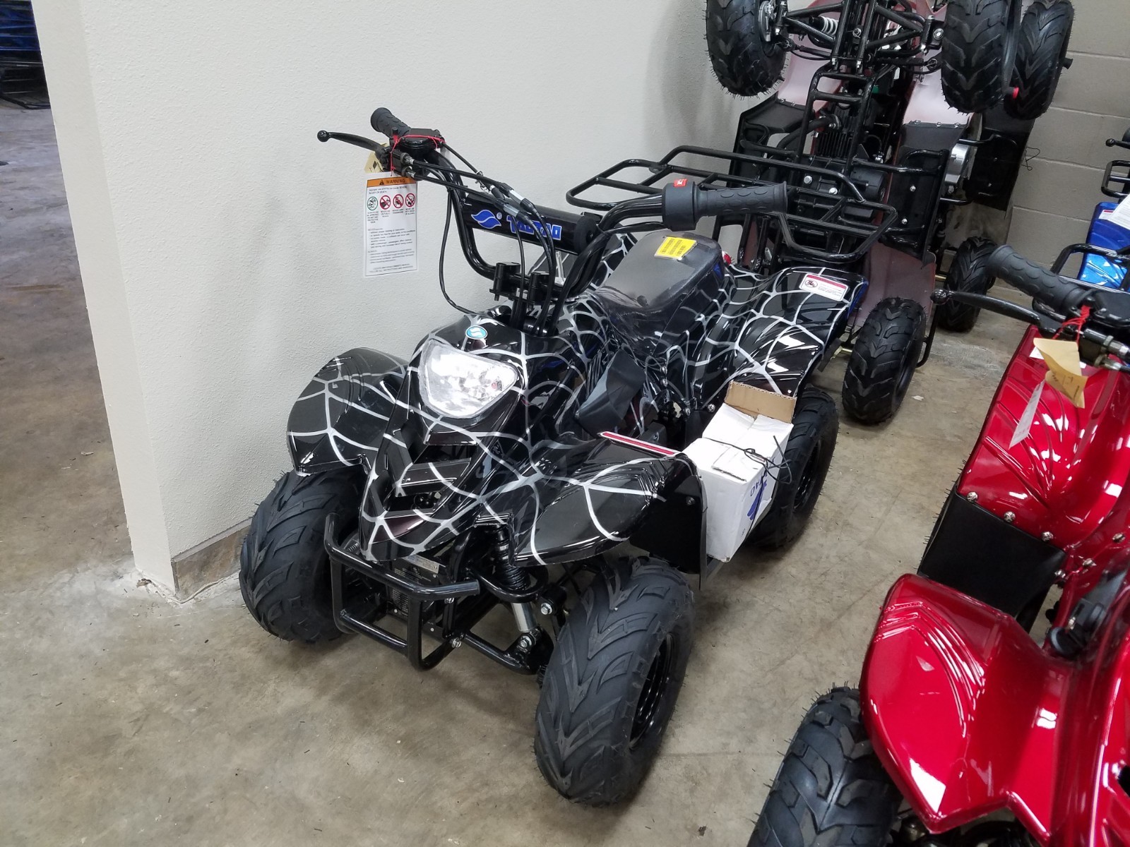 Tao Motor New ATV kids 4 wheeler fully auto 110cc *FREE S/H* LED headlights atvs