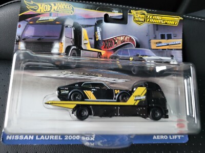 hot wheels Legends Tour team transport nissan laurel 2000 SGX Garage Of Legends