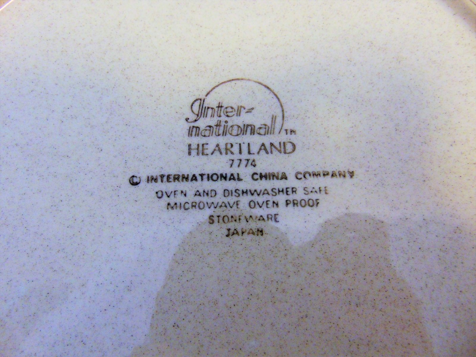 International Stoneware Japan Heartland 7774 Farm Serving Dinner Plate 12.5