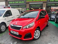 2016 Peugeot 108 1.0 Access Hatchback 3dr Petrol Manual Euro 6 (68 ps) Petrol