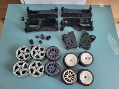Tamiya M01 M02 defective 50651 main frame 58208 58197 Porsche 911 Boxster Wheels