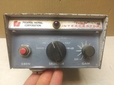Federal Signal PA-20A 2E, works great | eBay