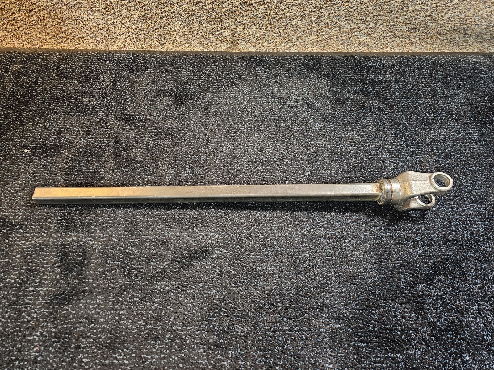 Tube Yoke Arm Shaft 35011 Z 34-inch Long Heavy Duty Gray