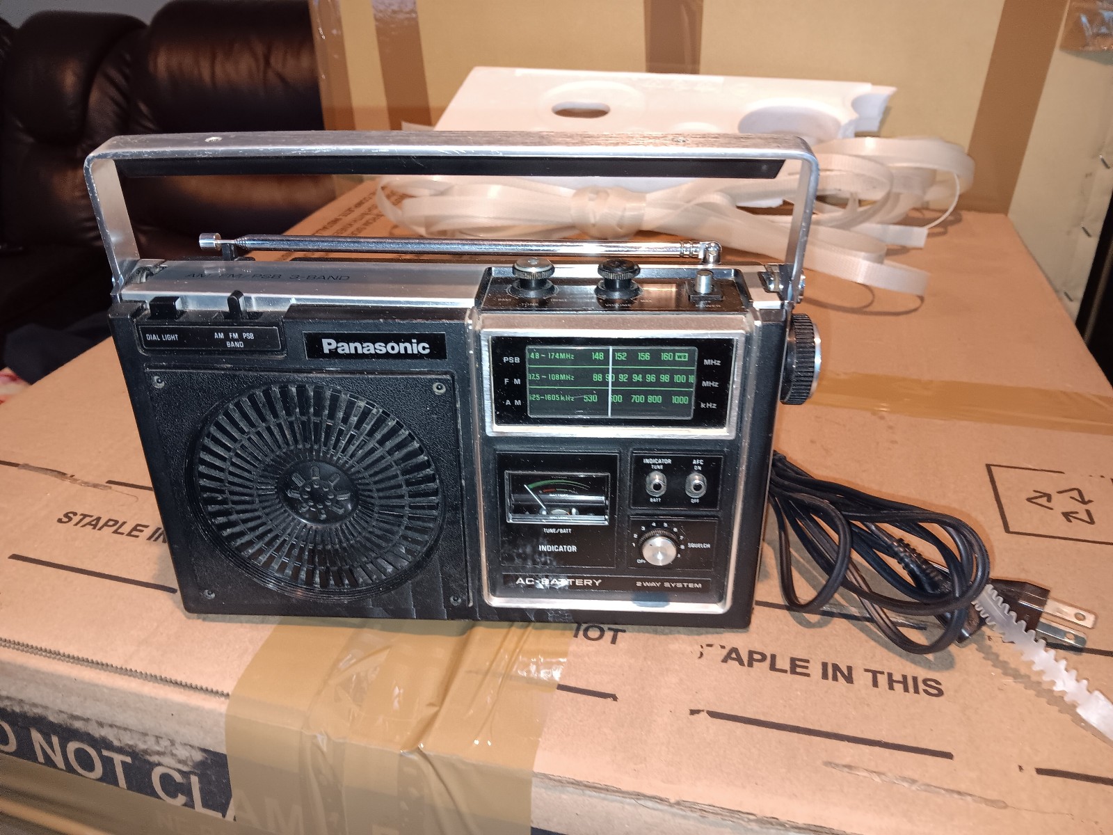 希少　National ナショナル ラジオ RF-U80 AM/FM 2BAND Yahoo!オークション -「rf-u80」の落札相場・落札価格