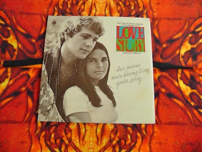 Love Story  Soundtrack PAS6002 New Sealed Vinyl LP Francis Lai Ryan O'Neal
