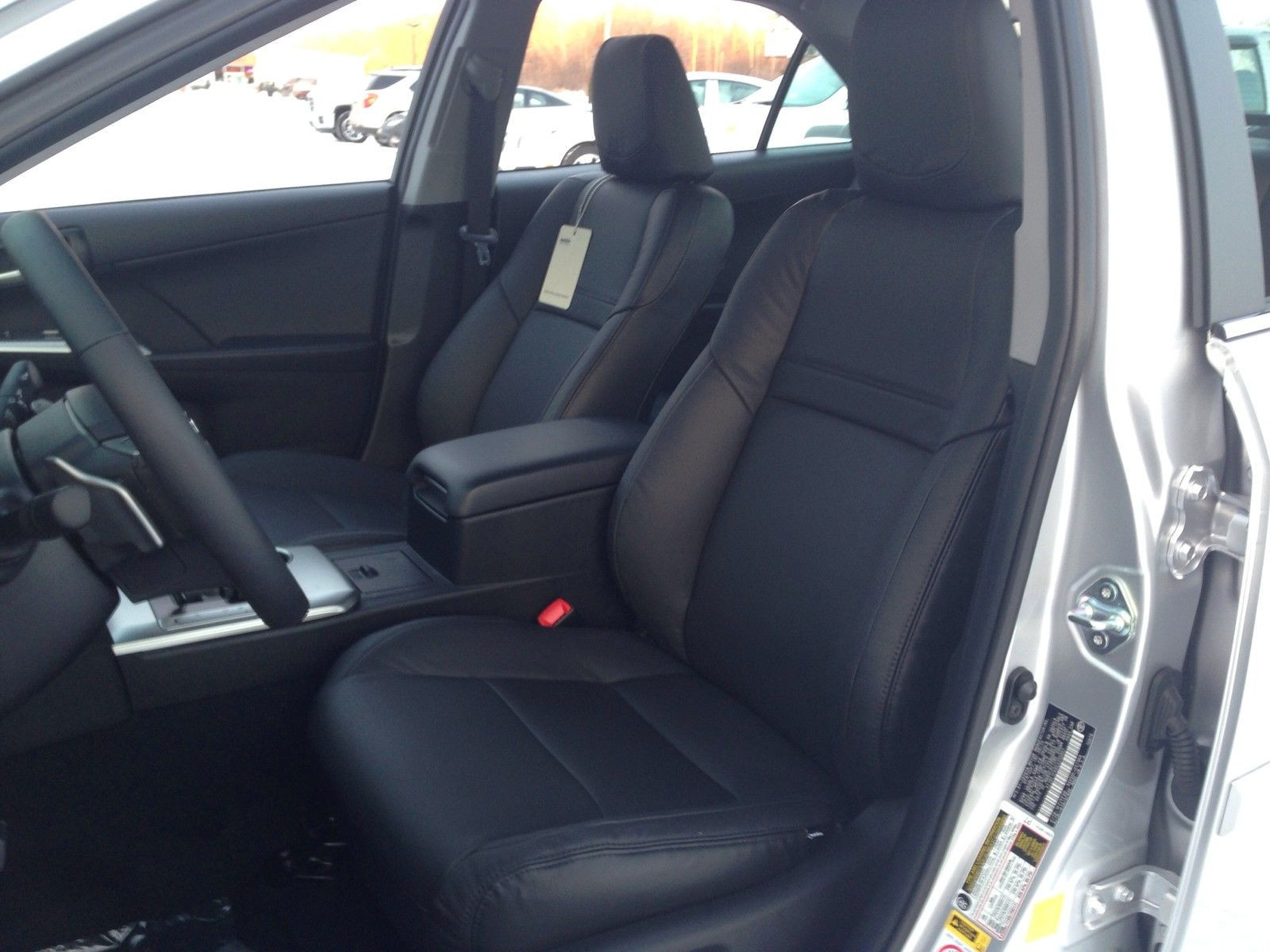 Details About Katzkin Black Replacement Leather Interior Covers Fits 2012 2014 Toyota Camry Se