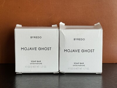 2x Byredo MOJAVE GHOST Bar Soap Boxed Parfum Soap 1.7 Oz Travel