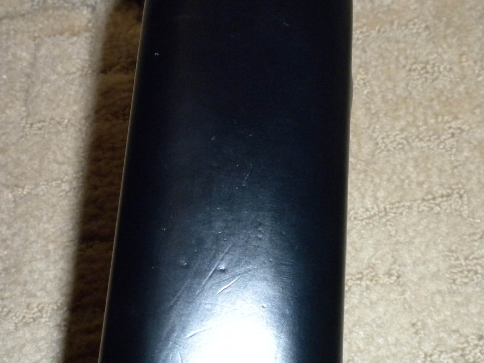 SALVATORE FERRAGAMO Italy Slim Eyeglass Clam Shell Hard Case Black Leather