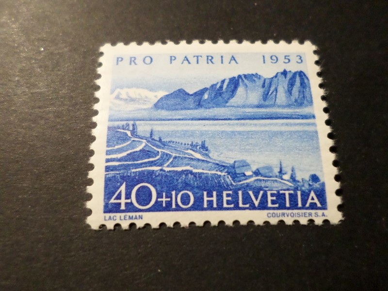 Suisse Schweiz, 1952, Timbre 525, Lac De Marjelen, Neuf**, Vf Mnh Stamp