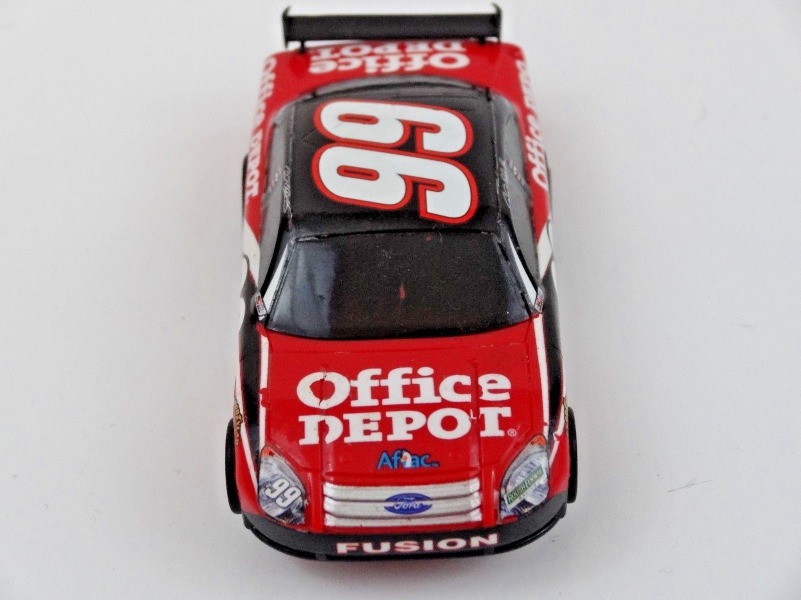 LIFE-LIKE FORD FUSION NASCAR OFFICE DEPOT #99 Slot Car HO Carl Edwards Tested