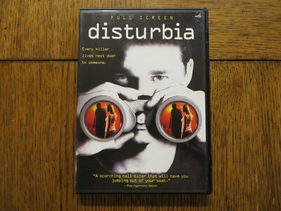 Disturbia - Shia LaBeouf, David Morse - 2007 - DreamWorks DVD VERY GOOD!!!