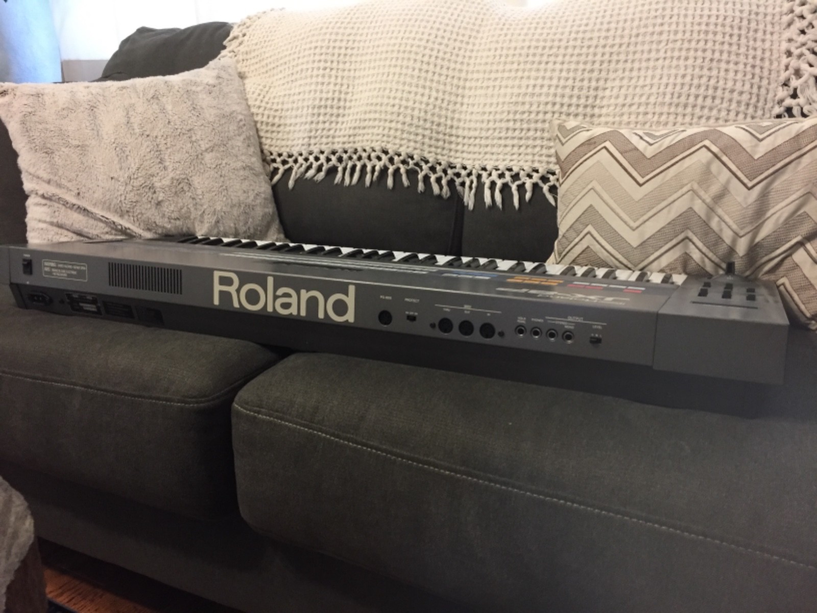 Vintage 1980s Roland JX-8P Polyphonic Synthesizer