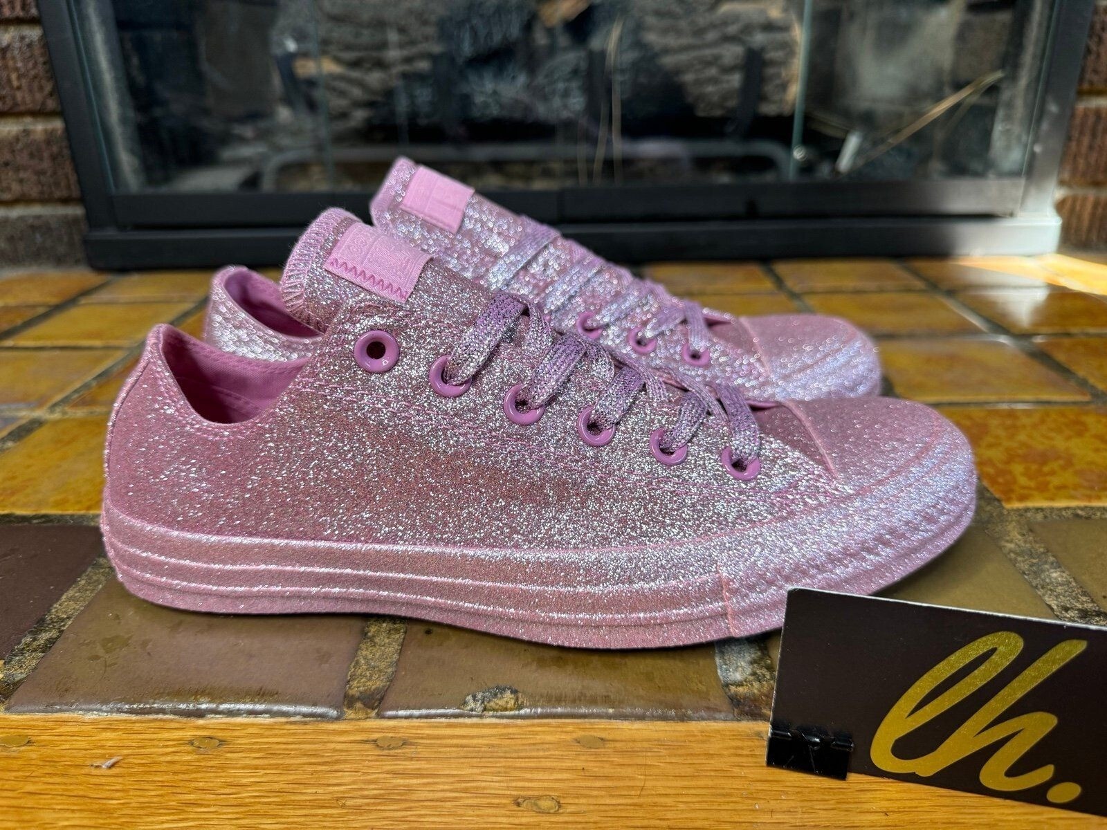 オリバーガル　正規品　Luxury Stacked Shoes Rose Upvillage Crosta Sneaker for Woman in Candy Rose/glace