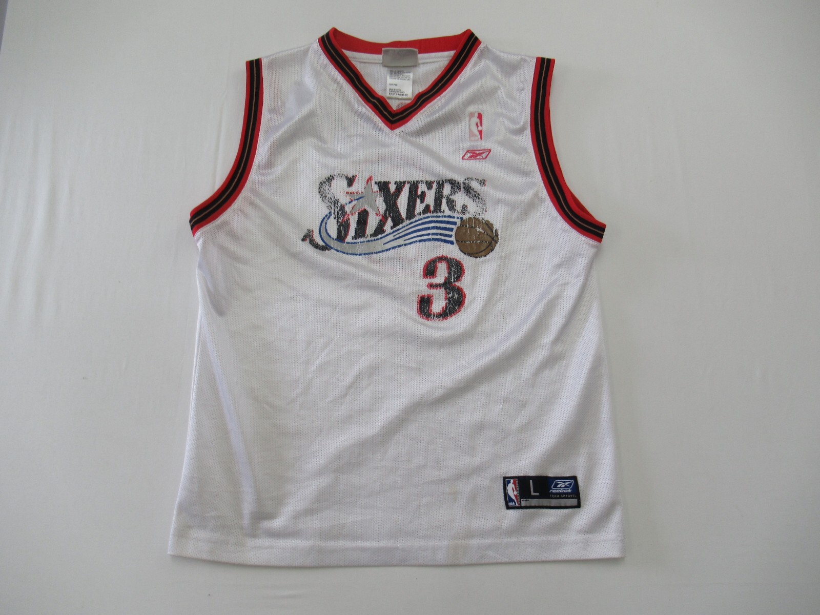 アイバーソン ユニフォーム シクサーズ Reebok Allen Iverson Philadelphia 76ers Sixers Reebok Jersey