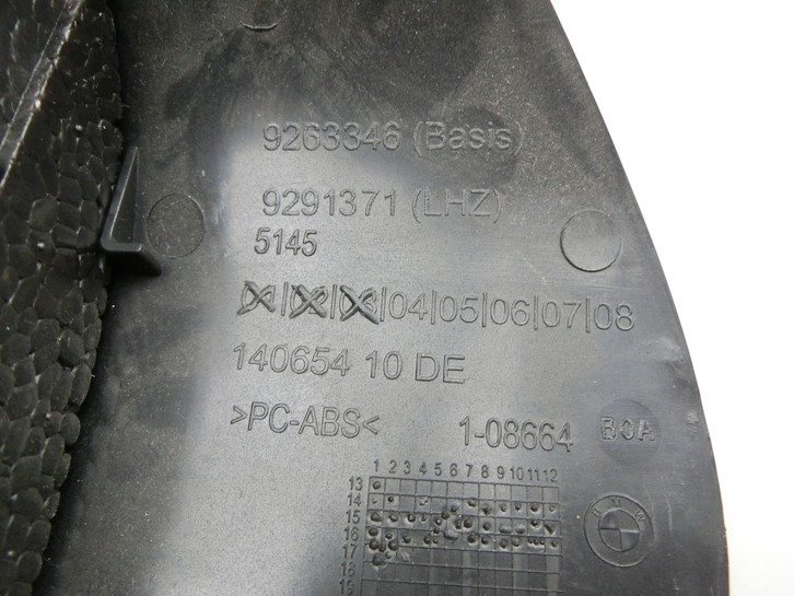 BMW F45 218d 14-18 Verkleidung Lenksäule unten Links BMW F45 218d 14-18 21.09.2017 9263344 51459263344 9263346... Vorschau 6