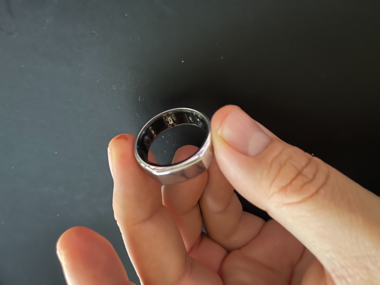 Oura Ring Gen 3 Tracker (Color SILVER) New in Box – Size 13 – ASA