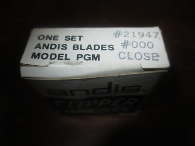 andis clipper 000 blades 21947