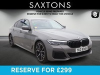 2022 BMW 5 Series 2.0 520i MHT M Sport Saloon 4dr Petrol Hybrid Steptronic Euro 