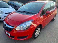 Vauxhall Meriva Expression 1.4 Bright Red Air Con 2014